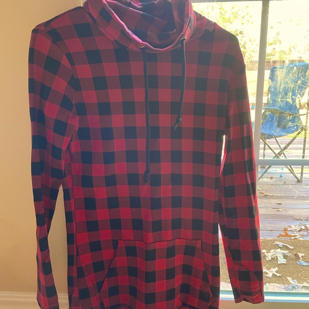Buffalo check cowl